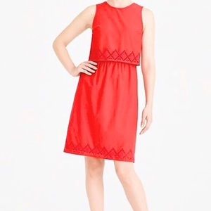 J.Crew Factory Mercantile Eyelet Red/Orange